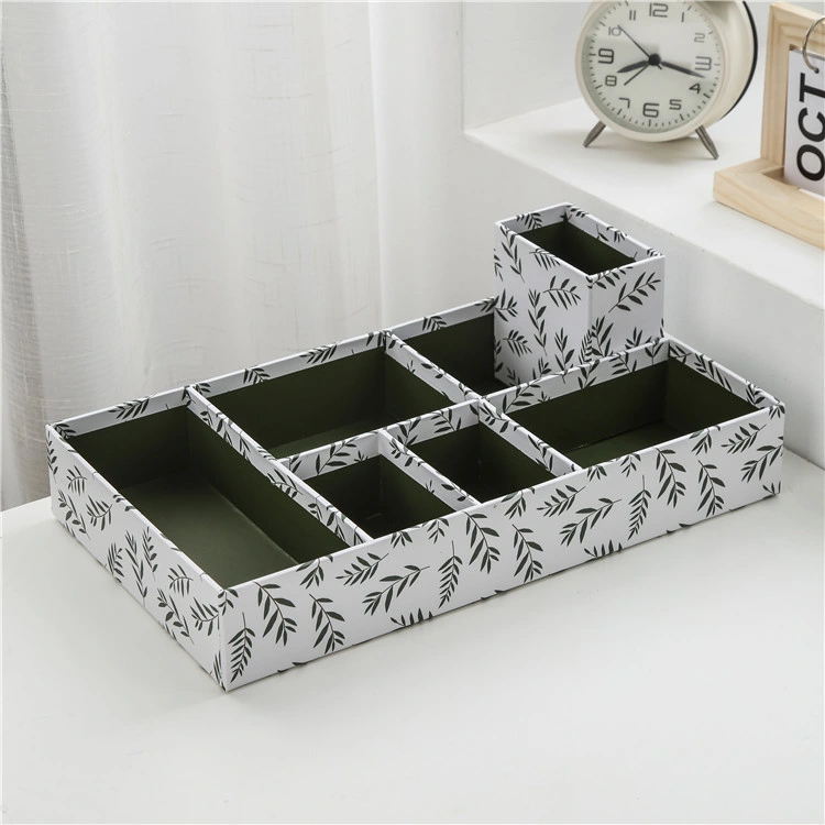 China Supplier Office Stationery Pencil Pen Holder Desktop Desk Organizer Box