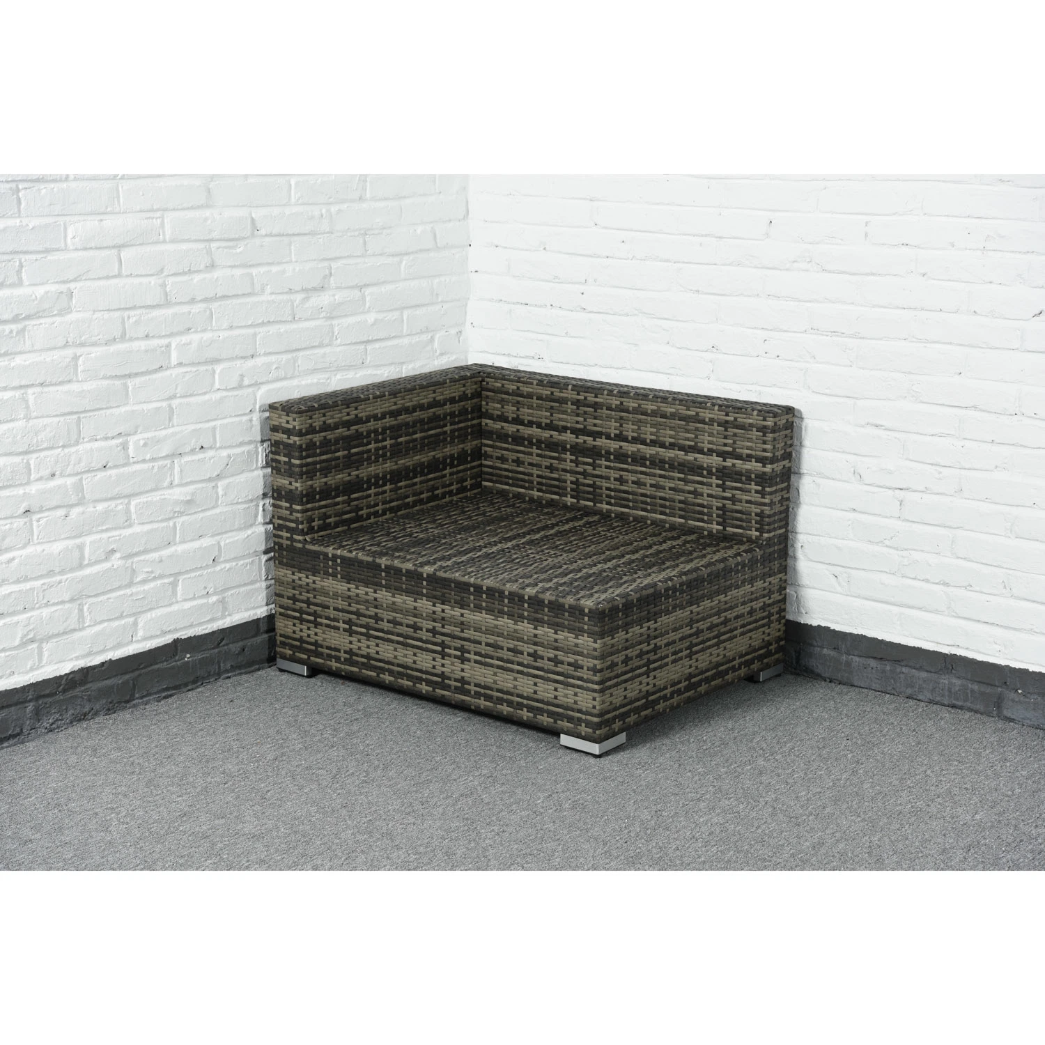 Conservatory Wicker Sofa Furniture Set Outdoor Lounge Sofa