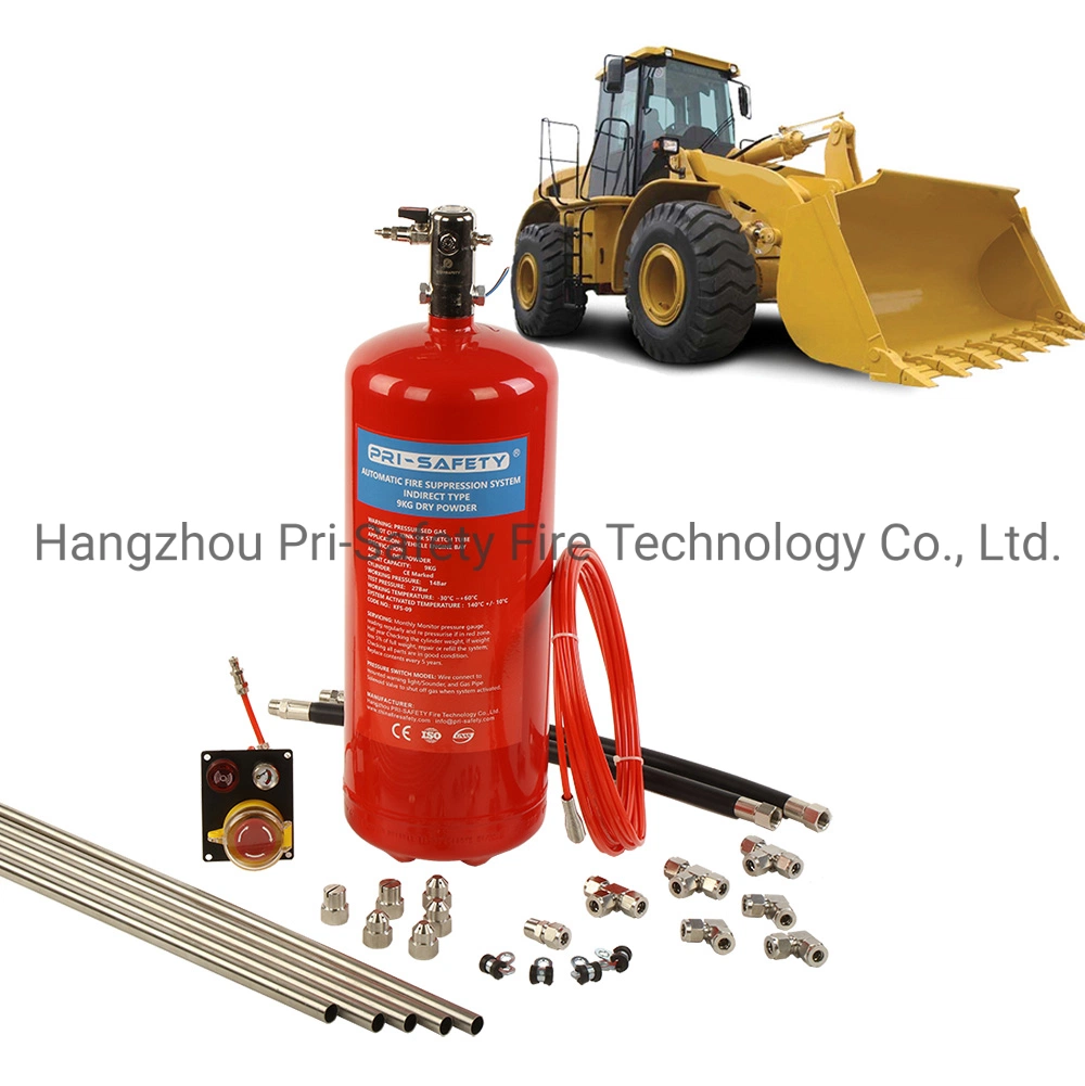 Wheel Loader Fire Protection Fire Extinguishing System