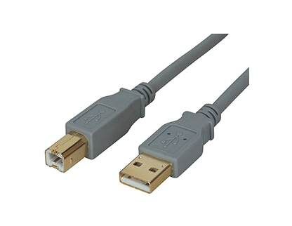 Transparent USB 2.0 Male to Female Extension Cable with Ferrite