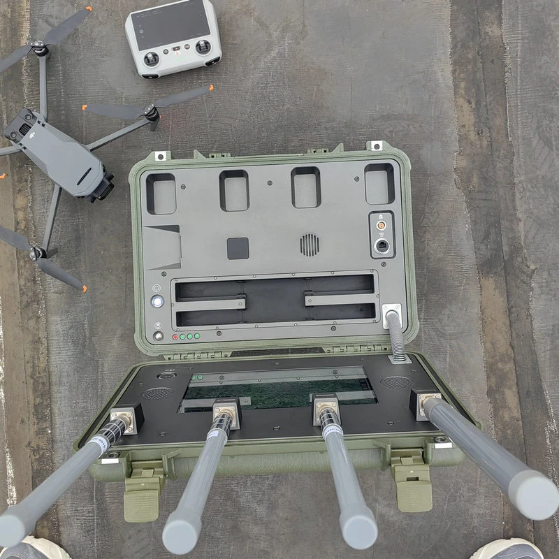 Suitcase Uav Detection & Position Device 5km Range, Drone Identification, Precise Trajectory Tracking, Uas and Pilot Location