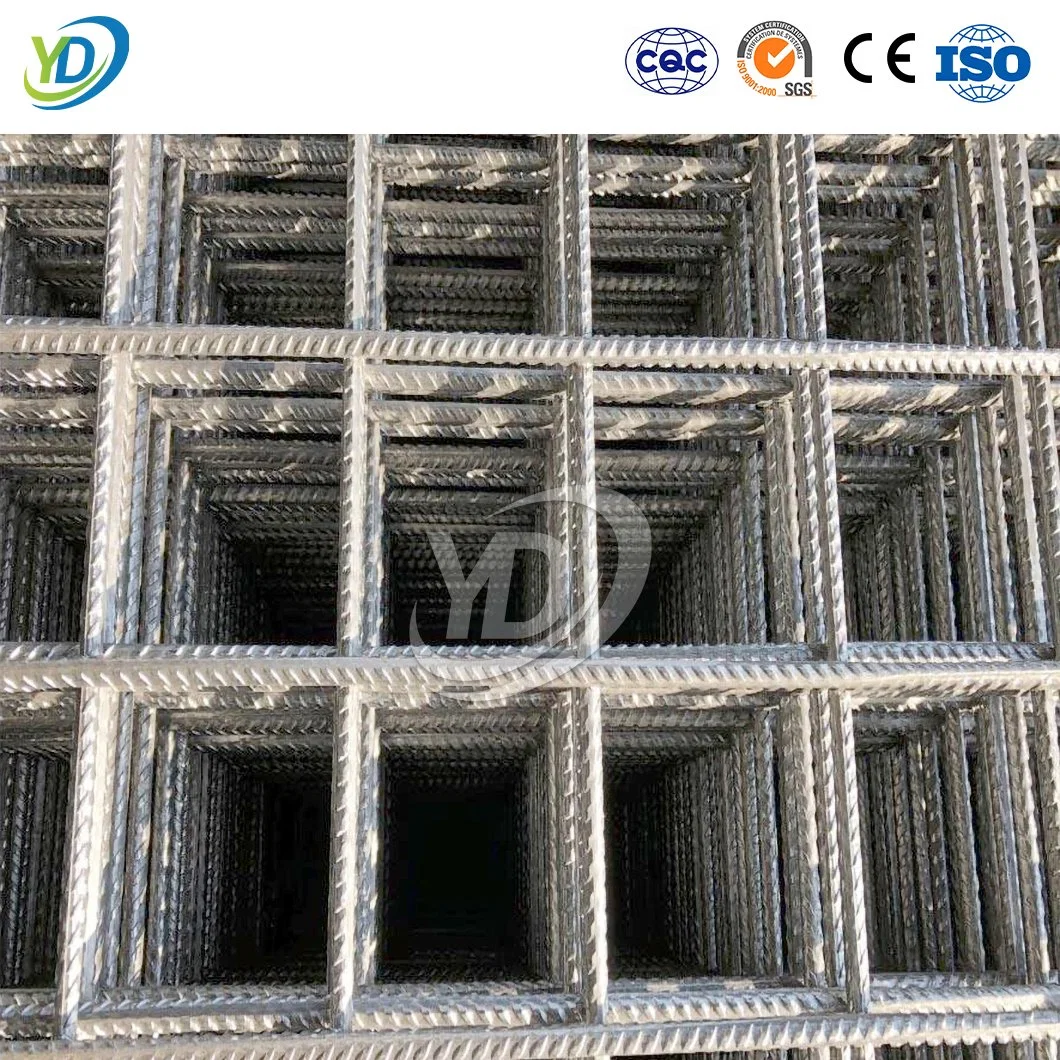 Yeeda Wire Mesh 100m 200m vergalhão de Aço de arame soldado painéis de malha China Factory 6mm de espessura Square de arame soldado painéis de malha utilizada para estaleiro