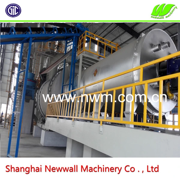 Full Automatic 50tph Rotary Drum Type Slag Dryer