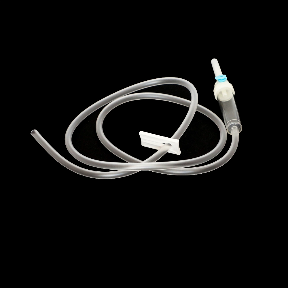 High Quality PVC Sterile IV Disposable Syringe Needle Medical Infusion Set with CE Approval