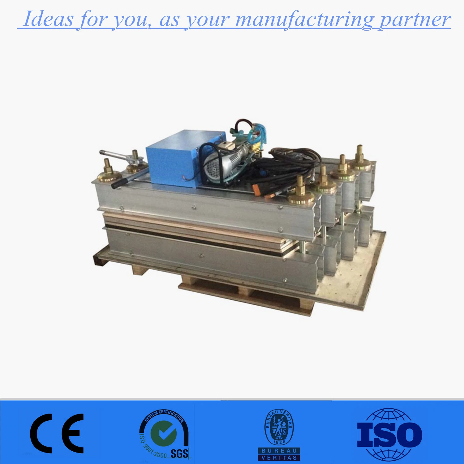 100psi 200psi Sectional Type Rubber Conveyor Belt Welding Vulcanizing Machine