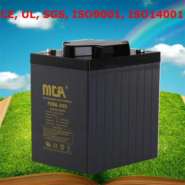 Deep Cycle Gel Battery 12V 120ah Used for Solar / Boat/ Sweeper