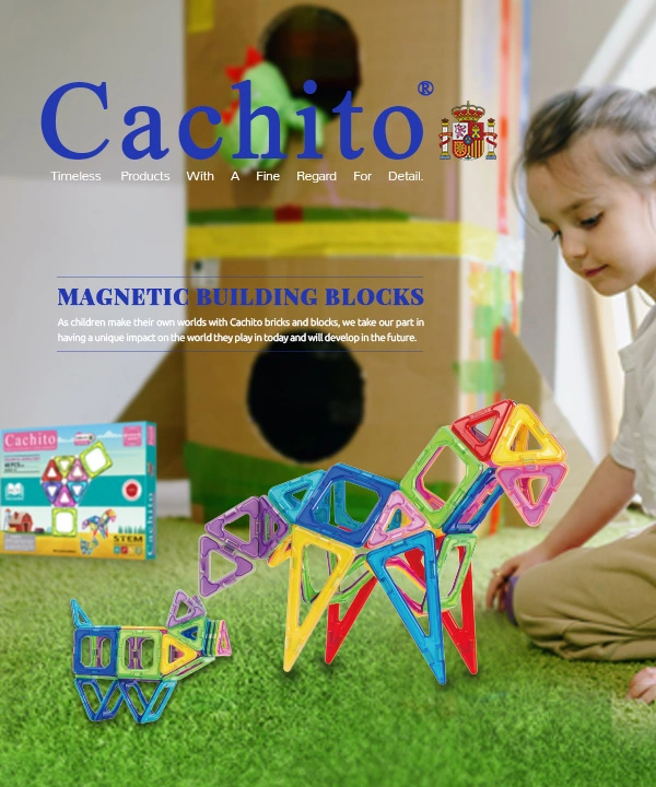 Cachito Brand Intelligence Creative Toys مغناطيسي كتل المغناطيس لعبة