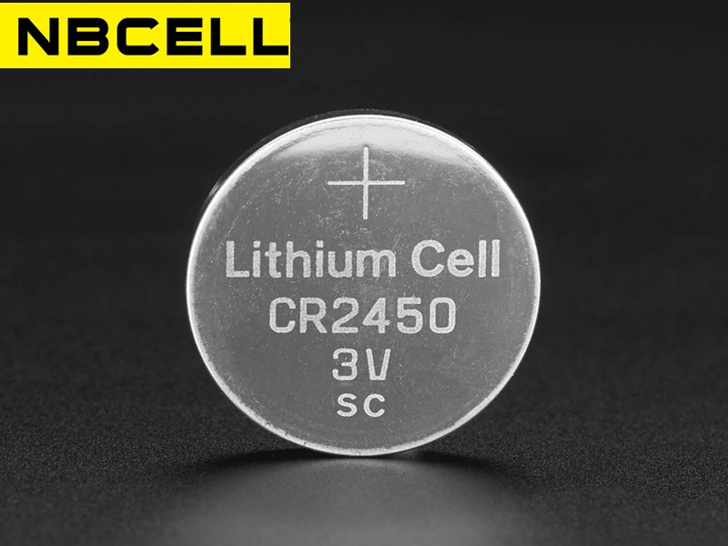 3V CR2450 pile bouton au lithium