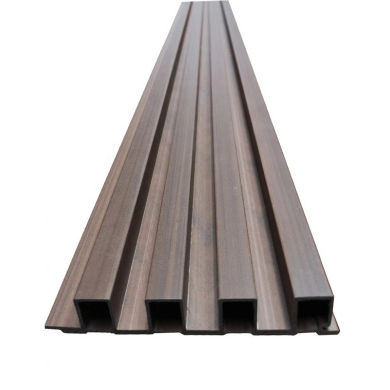 Panneau de placage en plastique bois Panneaux muraux en PVC composite en composite composite bois-plastique intérieur Panneau de revêtement