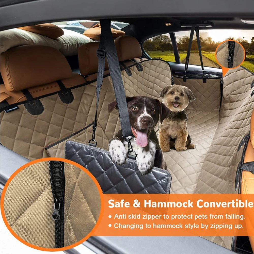 Dog Car Accessory Hammock 600d Scratch Proof Nonslip Durable Soft Pet Seat Cover