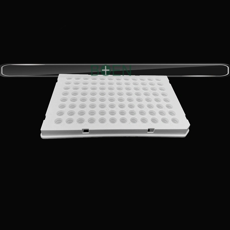 Labortest 0,1ml White Flat Micro 96 Well PCR-Reaktion Teller mit Rock