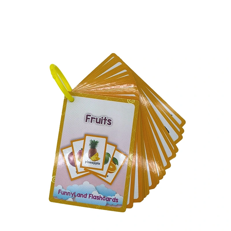 Intelligence Flashcards Play Custom Printed Puzzle Kids Learning Paper Game Playing Cards