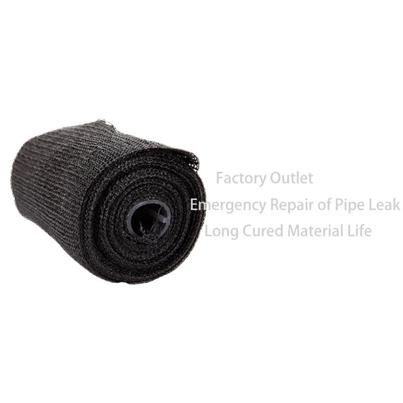 OEM Available 50mm Black Fibre Glass Ansen Fix High Temperature Pipe Repair Heat Wrap Fibre Tape Fiberglass Wrap Tape Adhesive