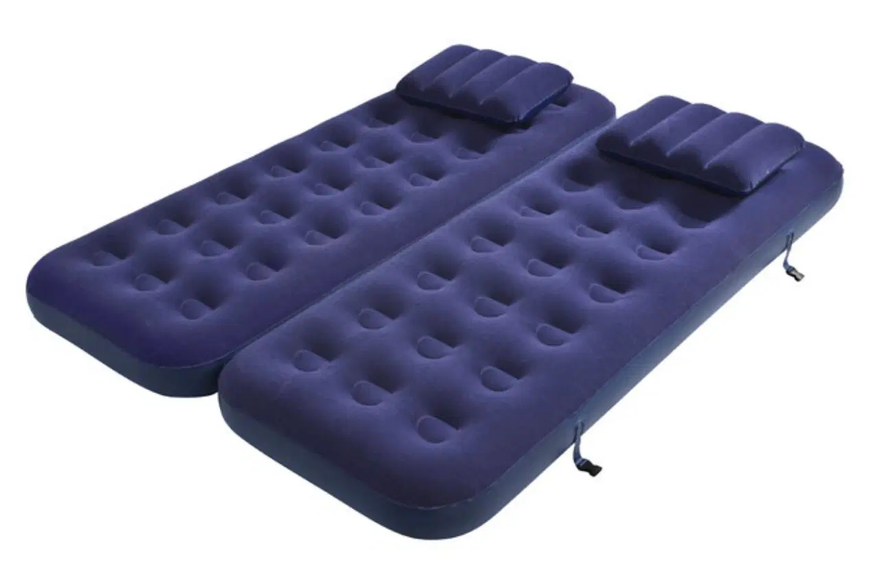 Ultra Tough Queen Size Folding Air Bed with Pillow