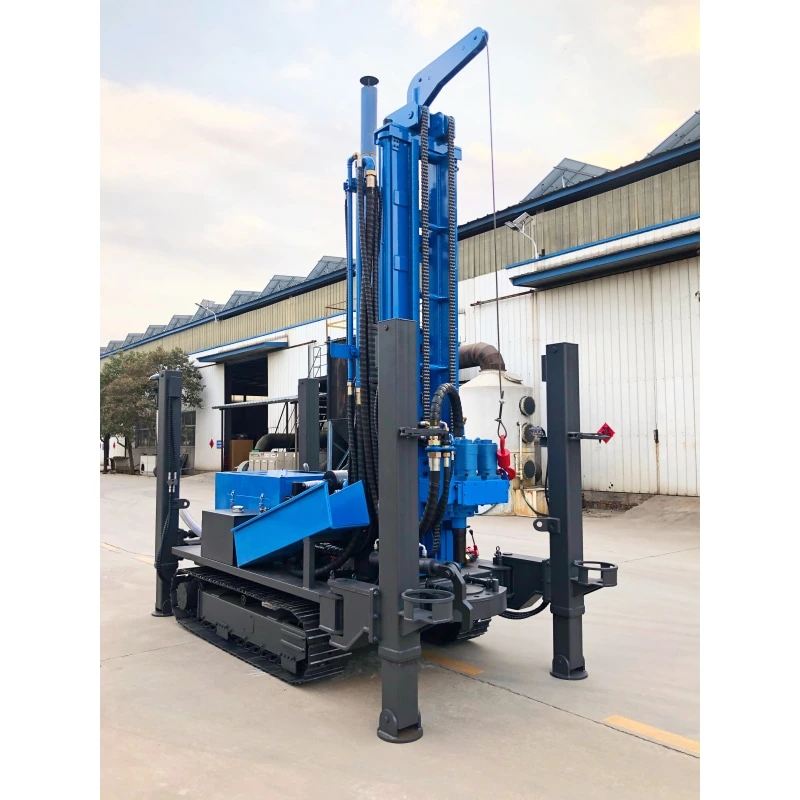 Linyi 200m/300m/380m/450m Hydraulic Crawler Type Borehole Water Well Drilling Machine Rig Mine Drilling Rig