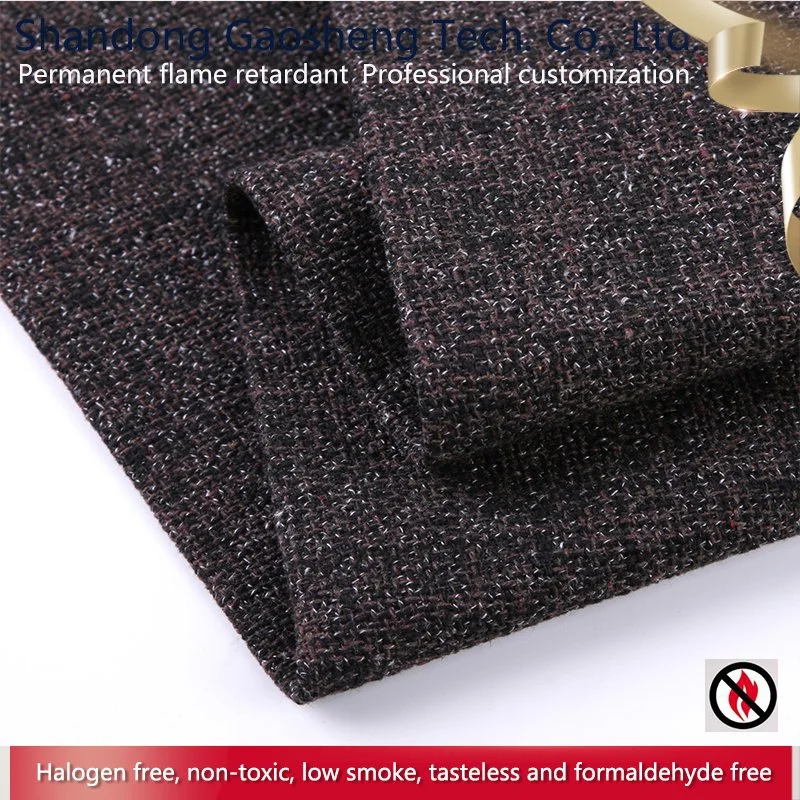 100% Inherently Flame Retardant Fabric Sofa Fabric Curtain Fabric Home Textile