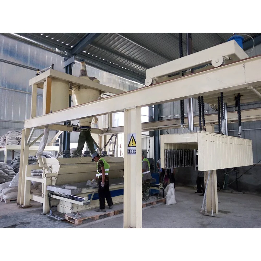 Automatic Paper Faced Gypsum Board Making Machinery Equipment for The Production of Gypsum Partition Blocks