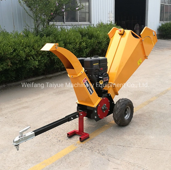 ATV/UTV 13.5HP 15HP Gas Small Garden Tree Branch Leaf Wood Chipper Shredder Grinder