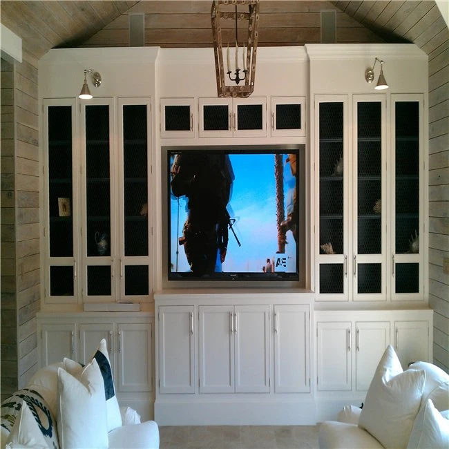 Modern Home Floating Wooden Furniture Living Room TV Cabinet