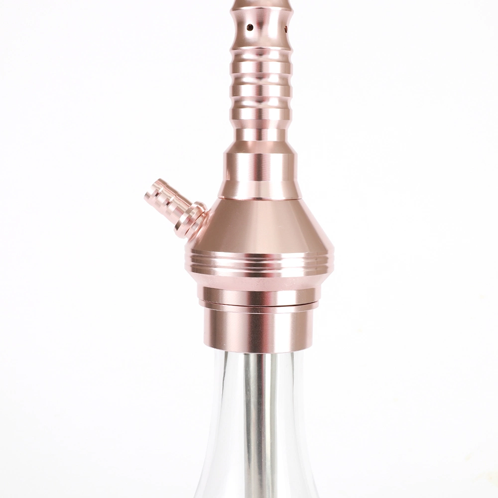 Hochwertiger Hookah in Aluminium Shisha aus modernem Glas Shisha