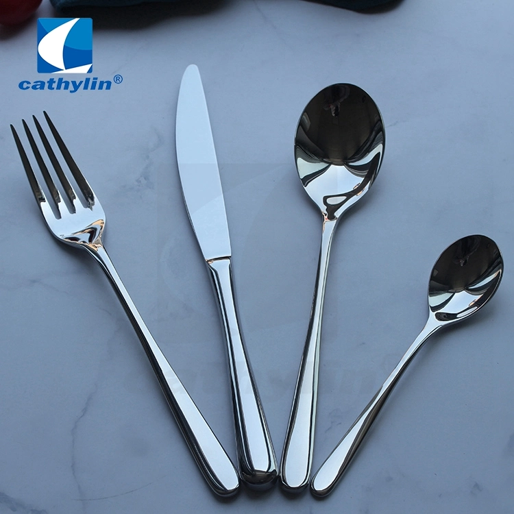 High quality/High cost performance  18/10 Stainless Steel Silver Cutlery