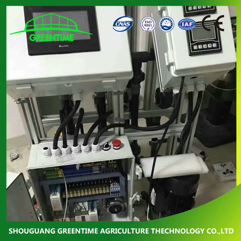 Energy Saving Industrial Greenhouse Hydroponic Fertigation System for Spray Irrigation