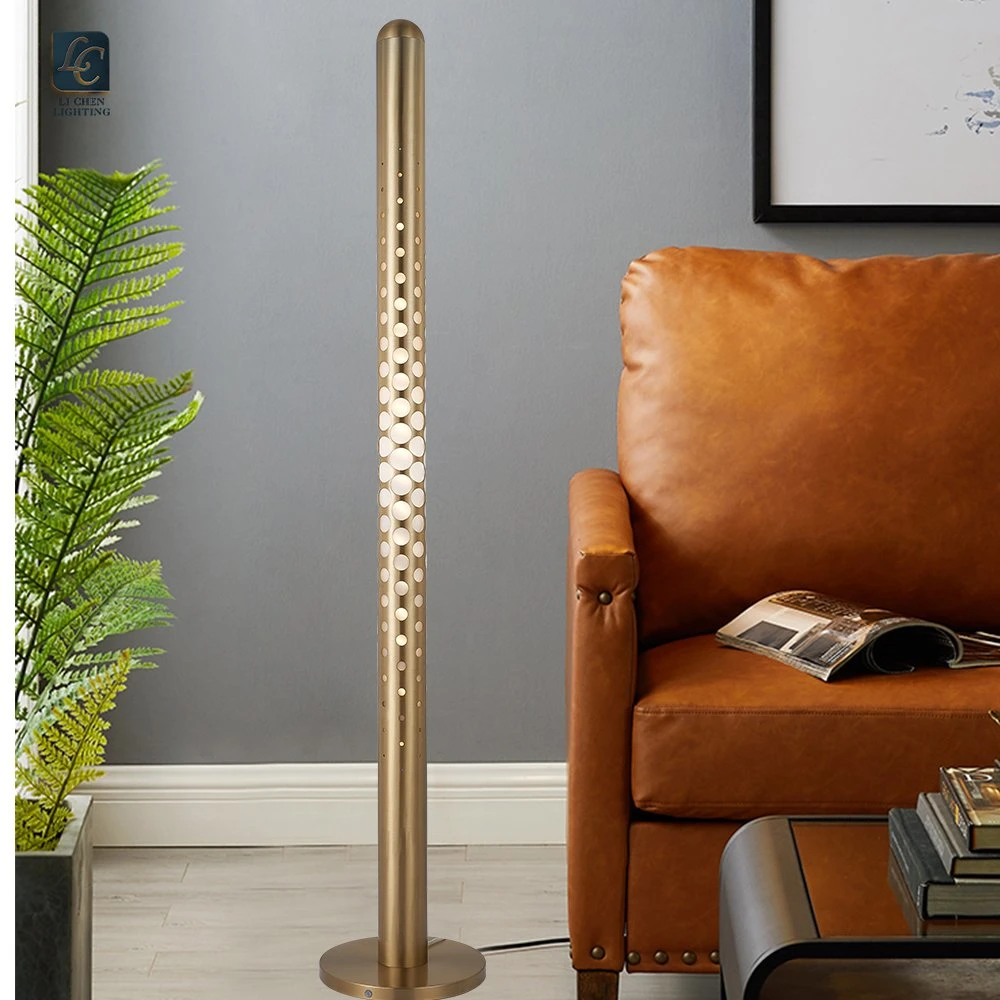 Creative Metal Art Floor Light Modern Stainless Steel LED Floor Lamp