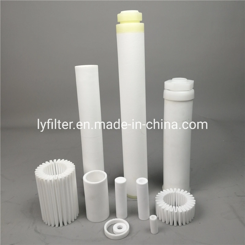 1/3/5/10/20/30/50/100um Sinter Porous Plastic Media Filter Products for Air Bubble Generator Tube Decarbonization Silencer