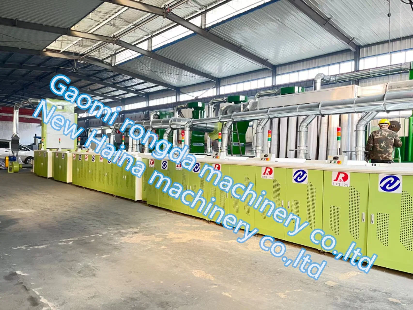 Rd Complete Textile Waste Production Line Recylcing, Opening, Blending, Carding. Cotton Machine, Waste Machine, Cloth, Yarn Waste Recycling Machine