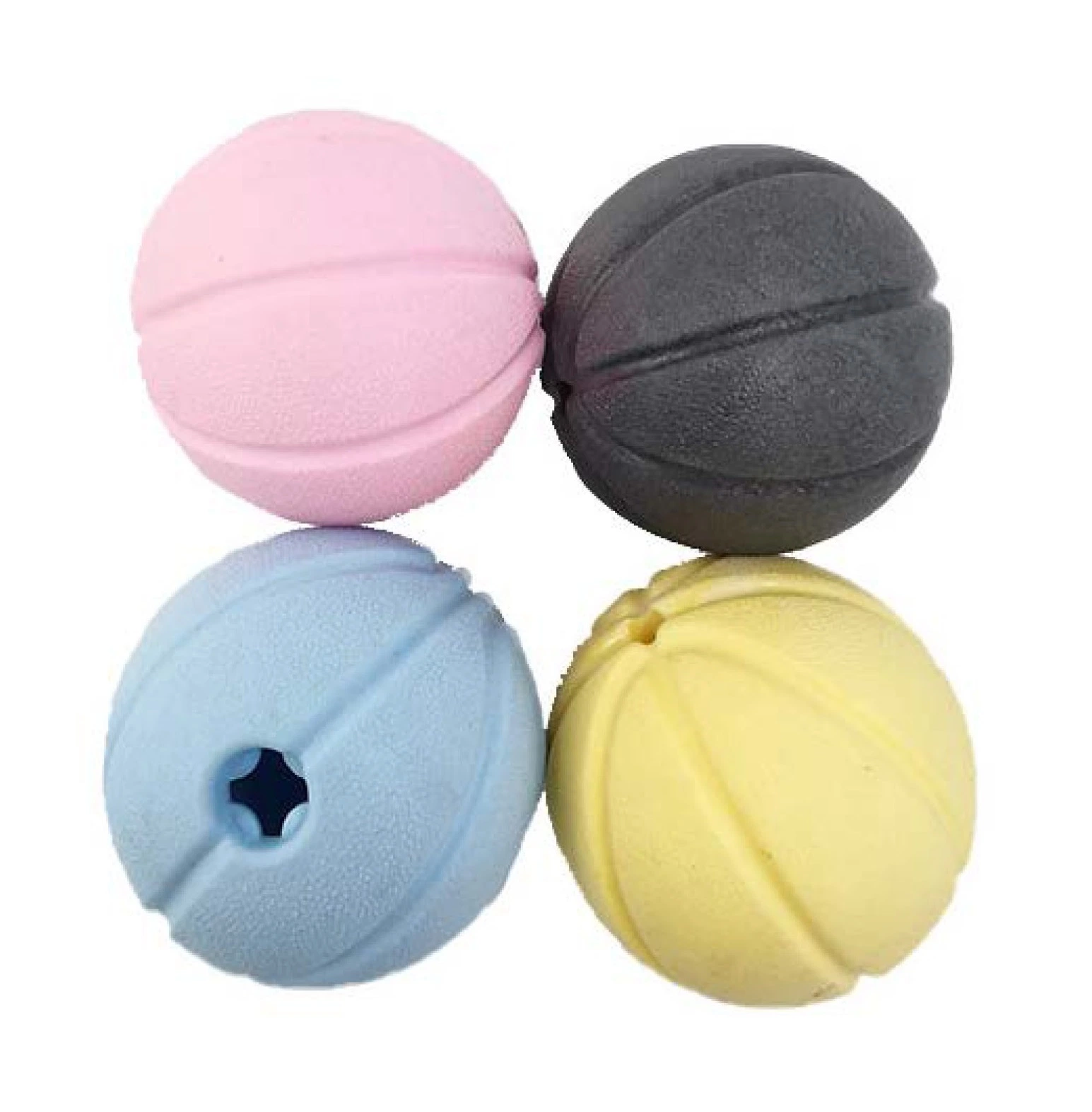 Pet Ball Squeaker Chew Toy for Puppy Teeth Cleaning