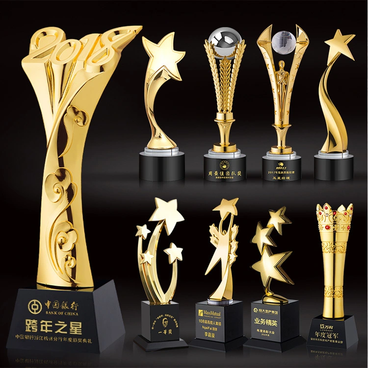 Golden Ball Golden Boot Football Trophy Winner Cup Trophy Resin Crafts balloon D'or Trophies