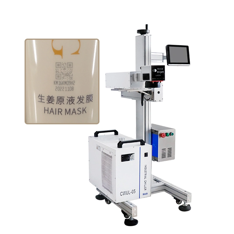 Máquina de codificação por laser UV de 3 W/5 W/10 W, máquina de gravação por laser UV, Viijet Guangzhou