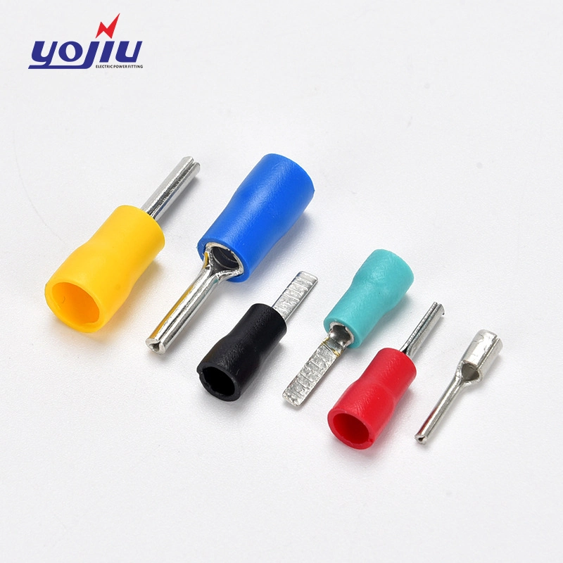 Pin Shape Insulated Cord Electrical Terminal Connector