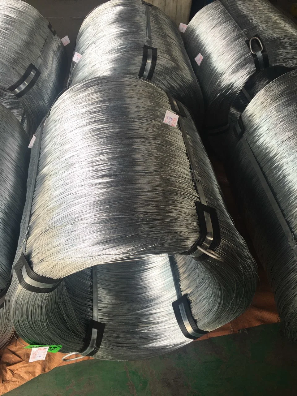 1.44-4.77mm High Carbon Hot Dipped Galvanized Steel Wire for Electrical Usage /ACSR/ Power Cable