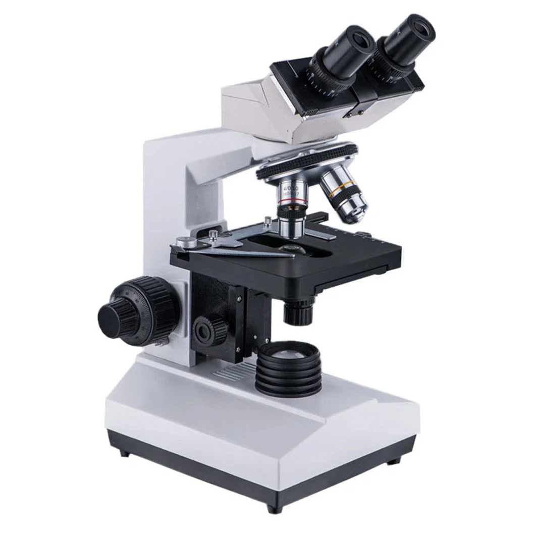 Laboratoire de microscopie optique LED portable microscope binoculaire avec caméra numérique