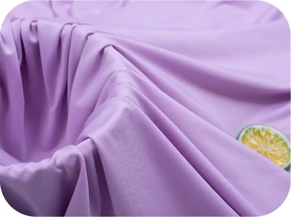 High Quality Milk Silk Polyester Fabric for Sportswear (HS-FA-004)