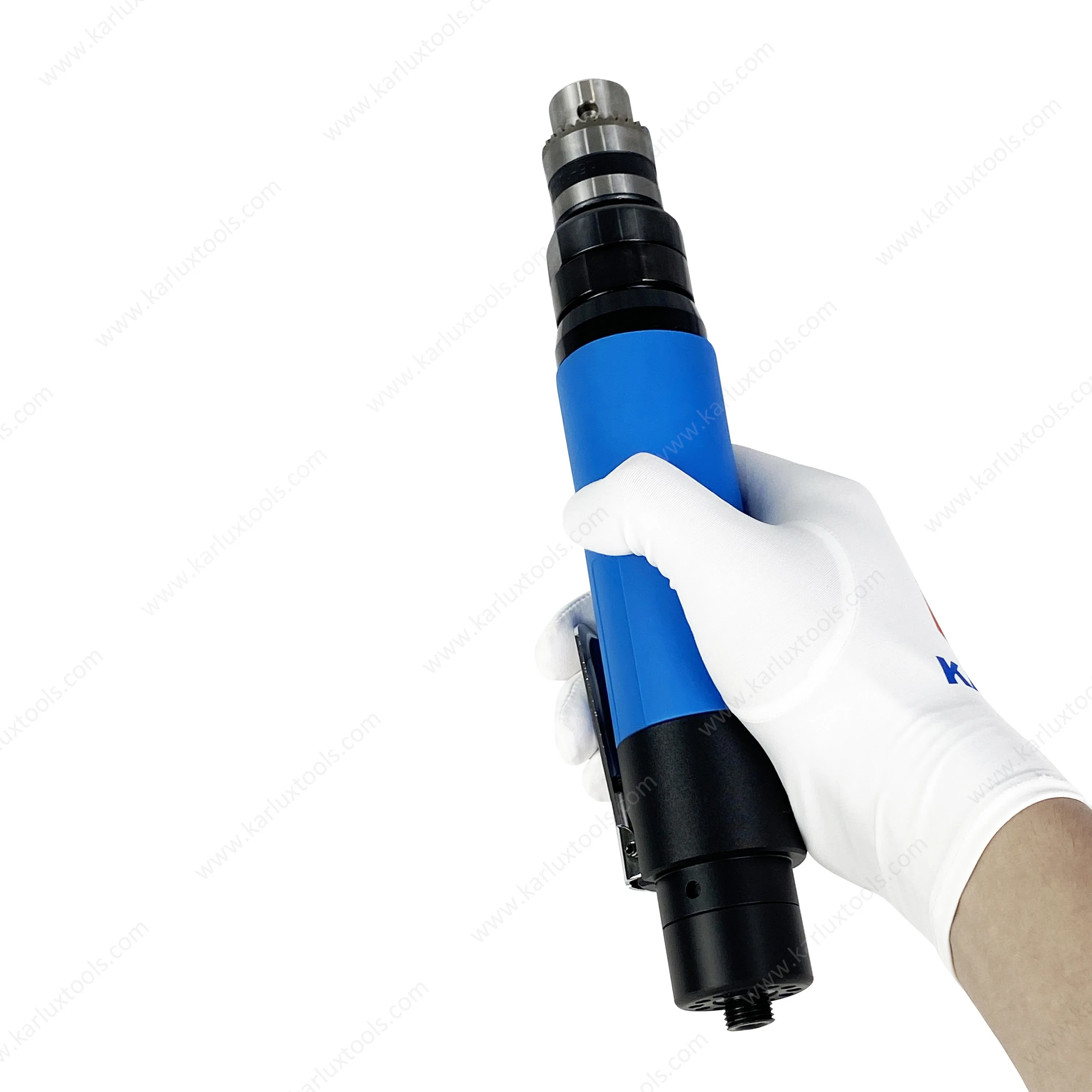 3, 000rpm 1.0HP Ultra-Low Noise Hand Drill Industrial Pneumatic Air Straight Drill with Chuck 3/8''