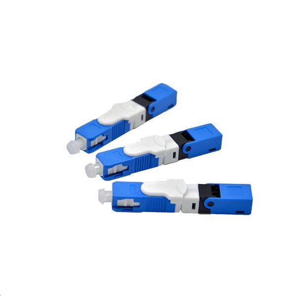 Sc APC Upc ESC250d Hot-Melt Type Fast Connector for FTTH Cable Quick Connector