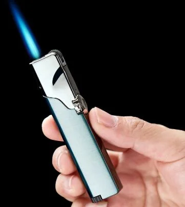 Creative Fingerprint Screen Ultrathin Windproof Lighter