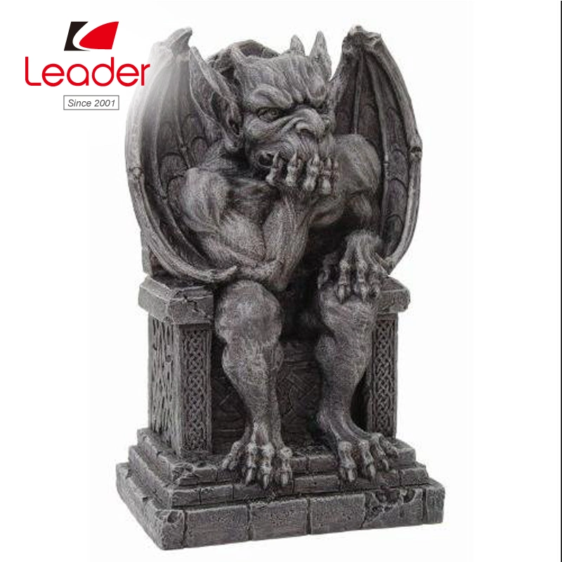 Faux Stone Resin Finish Good Job Thumbs up Dragon Garden Statue