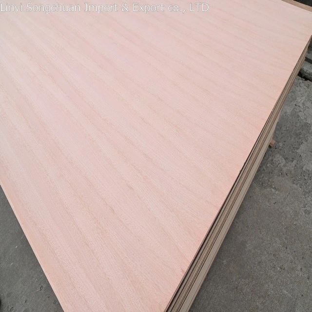 Wholesale/Supplier 4*8FT 18mm Poplar Core Sapele Plywood Sheet for Wood Furniture