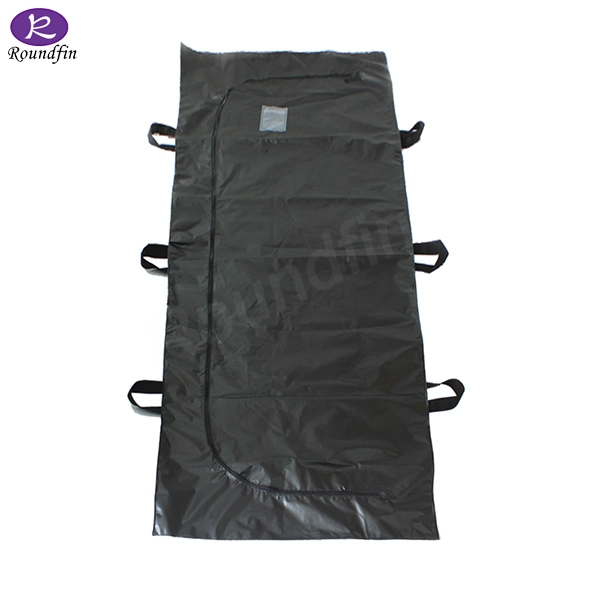 Roundfin Factory Price Disposal Body Bag Corpse Bag for Funeral and Hospital