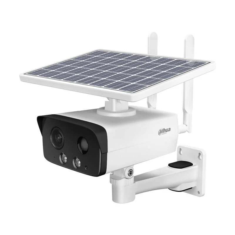 Dahua Ipc-Hfw2431dg-4G-Sp-Eau-B 4MP IR Fixed-Focal Bullet 4G Solar Power Network Camera Solar Monitoring System Kit