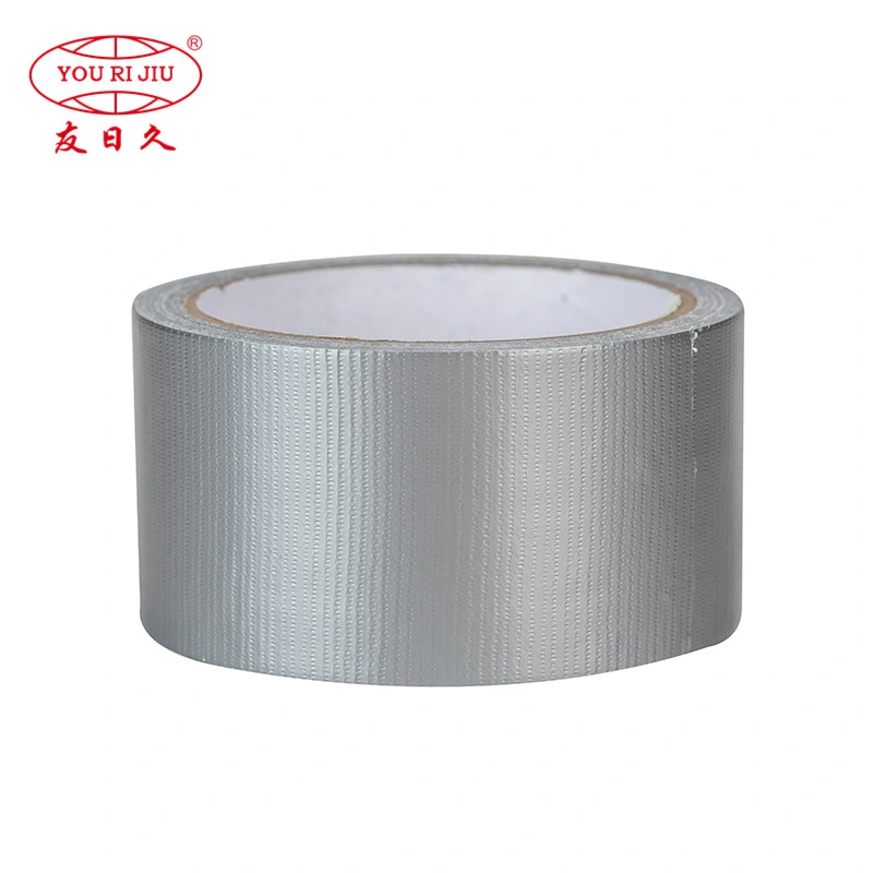 Yourijiu Waterproof Heavy Duty Gaffer Tape Strong Adhesive Cloth Tape Decorative Silver Duct Tape Fixed Floor Protection Film