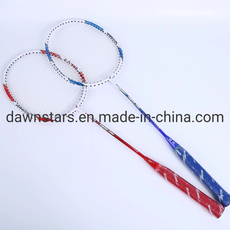 Graphite Fiber Badminton Racket with Aluminum Shaft for Professional Sporting Goods