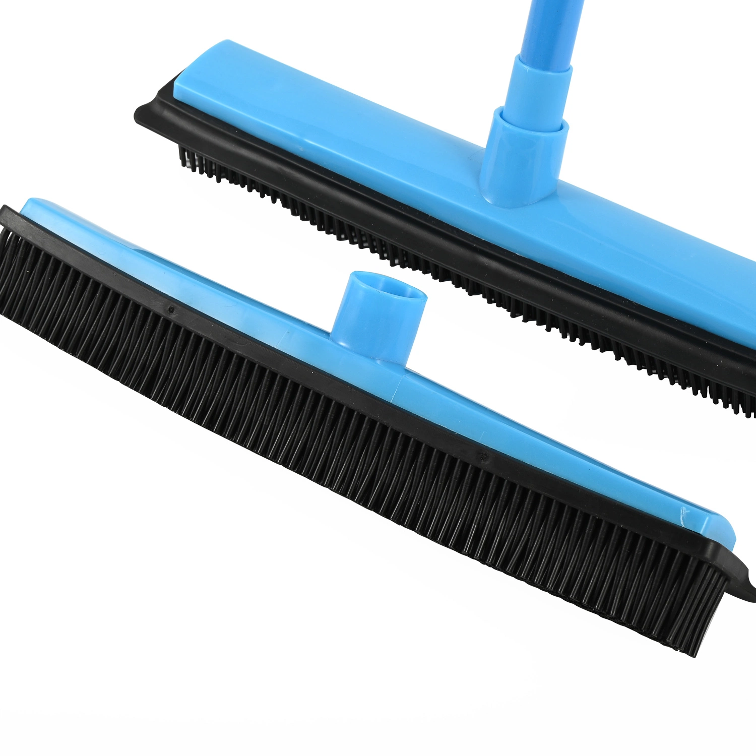 Household Soft TPR Broom Pet Hair Removal Rubber Broom Squeegee