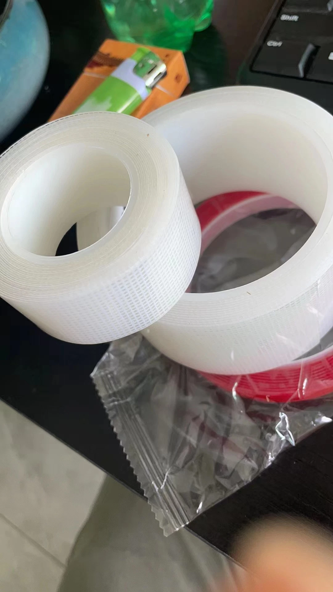 Double Sides 1mm*40mm Adhesive Traceless Tape Adhesive Acrylic Nano Tape