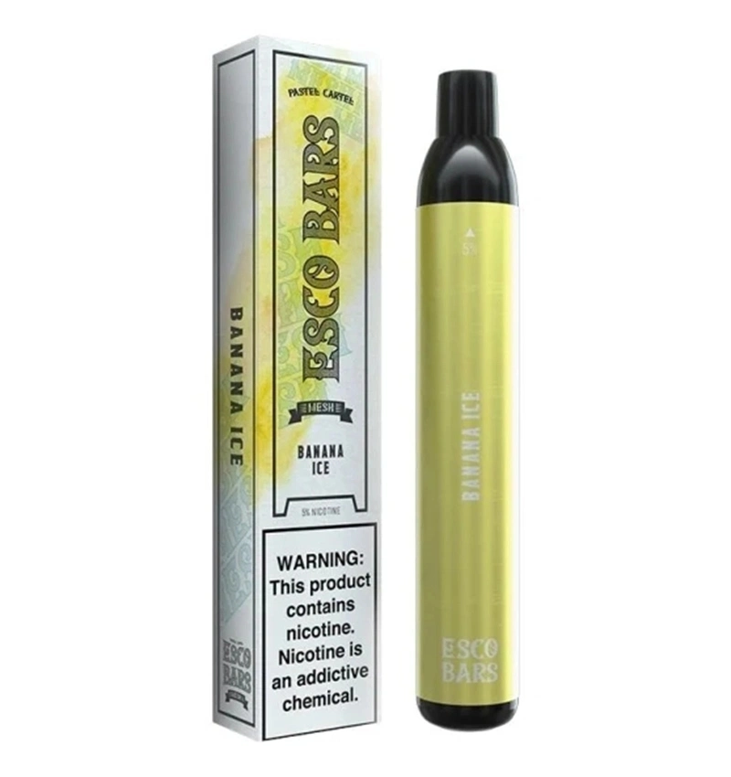 Barres d'esco 2500 inhalations Mesh Ecig de gros de la bobine je Vape vaporisateur d'herbes sèches jetables