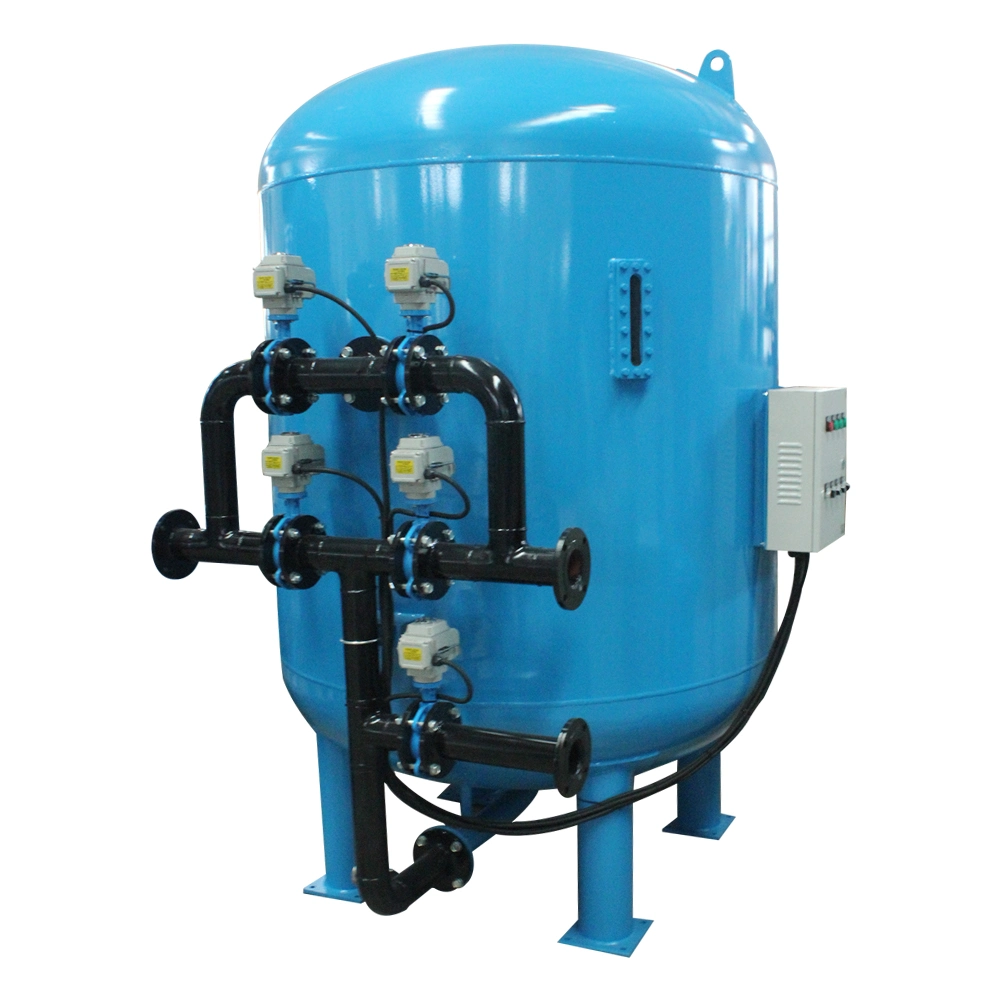 Automatic Backwash 60m3/Hr Carbon Filter to Remove Organic Compounds and Free Chlorine