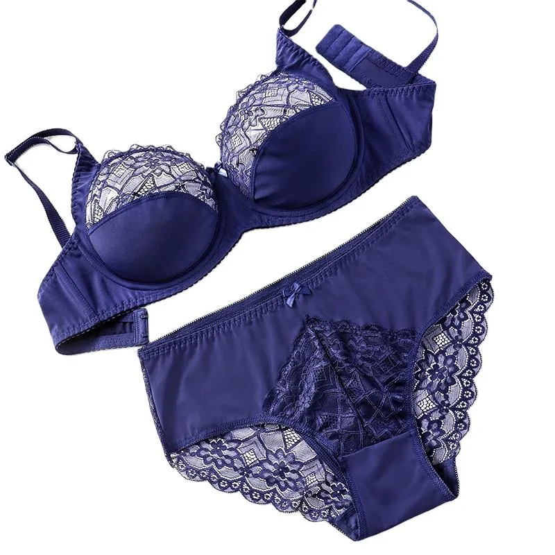 Malha de mulher adulto jovem Sexy Bra meias push-up Bras Lingeries Bra Definido